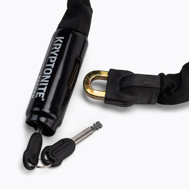 Kryptonite Keeper 785 Lucchetto per catena integrato nero 3