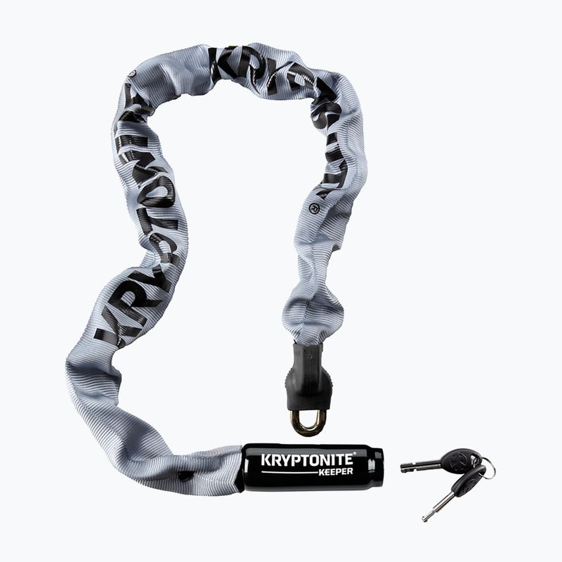 Kryptonite Keeper 785 Lucchetto per catena integrato grigio