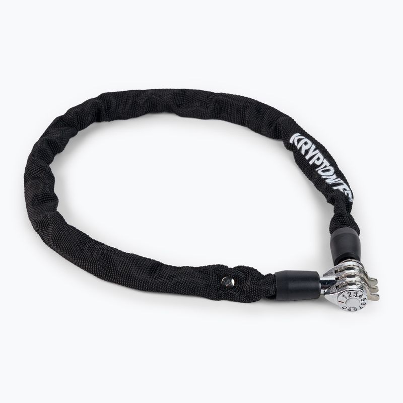 Kryptonite Keeper 465 Combo Chain lucchetto per bicicletta nero