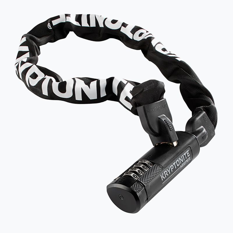 Kryptonite Keeper 790 Combo Chain lucchetto per bicicletta nero