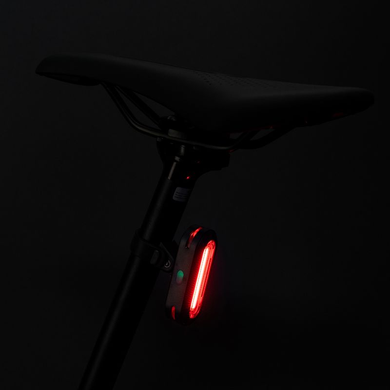 Luce posteriore per bicicletta Kryptonite Avenue R-75 nera 3