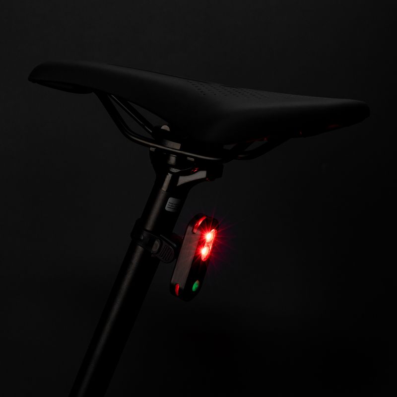 Set di luci per bicicletta Kryptonite Street F-500/Avenue R-45 nero 6