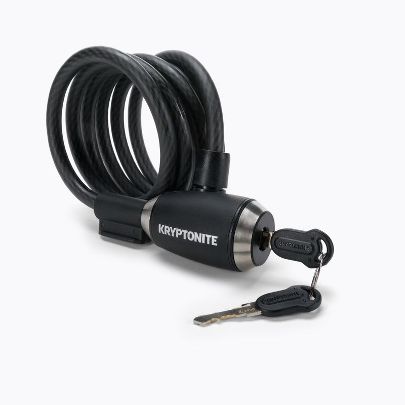 Kryptonite KryptoFlex 1018 Cavo chiave serratura bicicletta nero 2