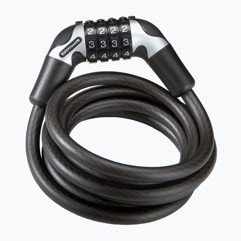 Kryptonite KryptoFlex 1018 Lucchetto per bicicletta a cavo combinato nero