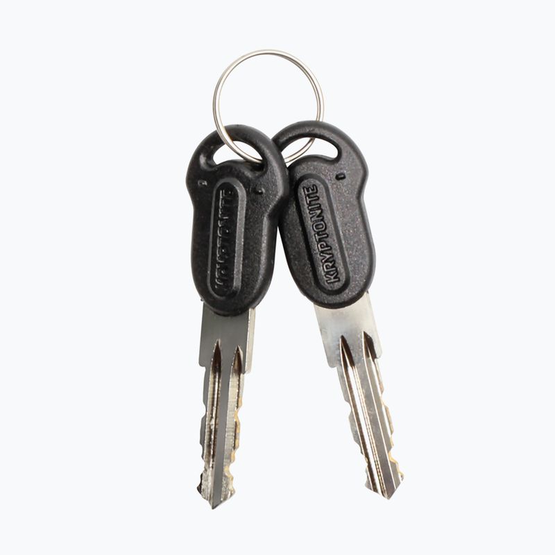 Kryptonite Keeper Mini Lucchetto pieghevole per bicicletta nero 7