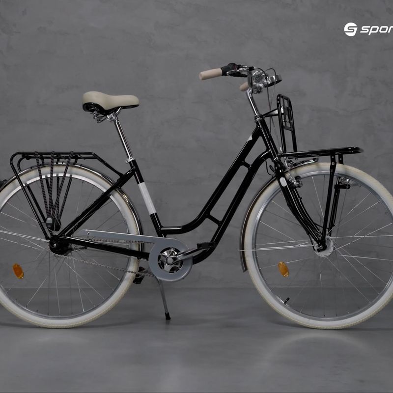 Bicicletta da donna Romet Luiza Lux nero 16