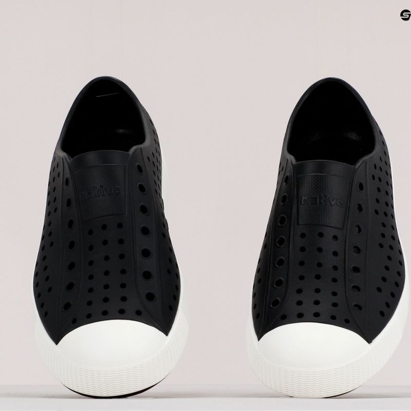 Scarpe native per bambini NA-12100100 Jefferson jiffy nero/bianco conchiglia 9