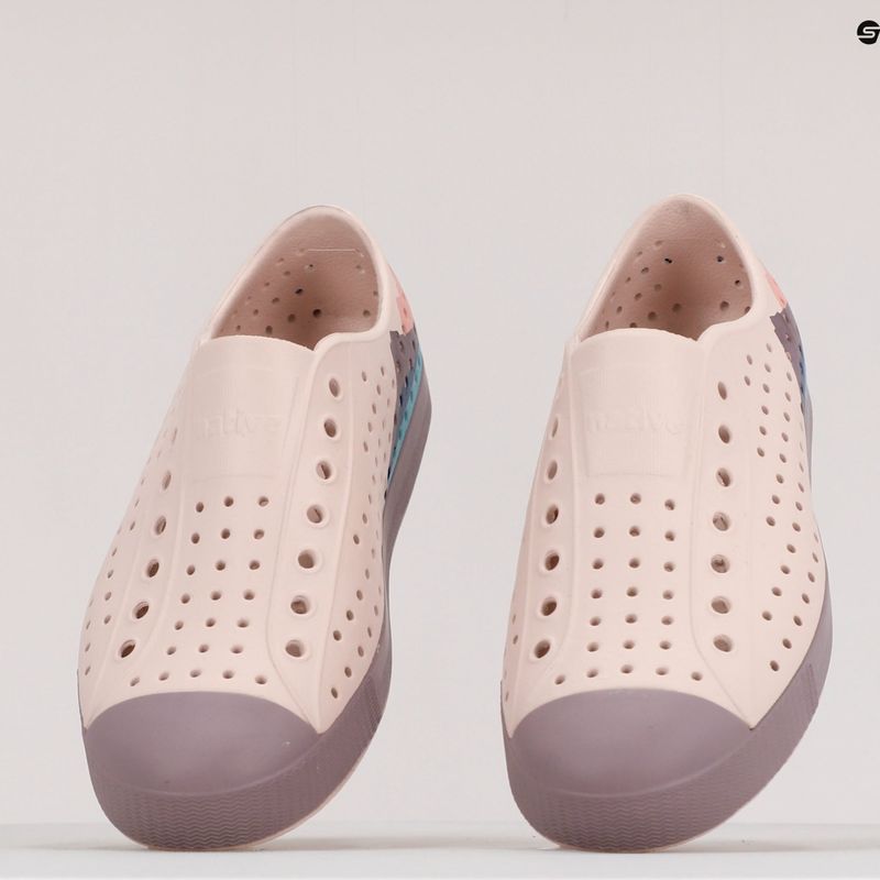 Scarpe Native NA-11100102 Jefferson Block rosa/viola/montagna di frontiera 9