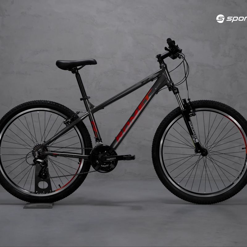 Romet Rambler R7.0 grafite/argento mountain bike 15