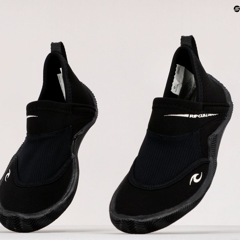 Stivale Rip Curl Reefwalker da uomo in neoprene nero 10