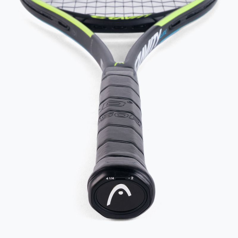 Racchetta da tennis HEAD Gravity Lite nero/giallo/verde 3
