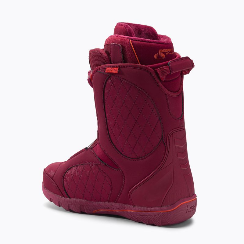 Scarponi da snowboard da donna HEAD Galore LYT Boa Coiler bordeaux 2