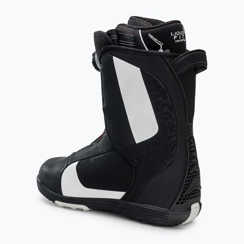 Scarponi da snowboard HEAD Four Boa Focus Liquid Fit da uomo nero/bianco 2