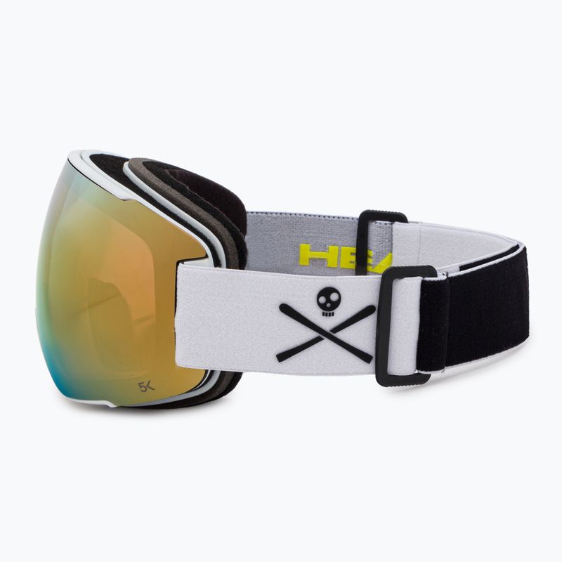 Occhiali da sci HEAD Magnify 5K oro/arancio/wcr 5