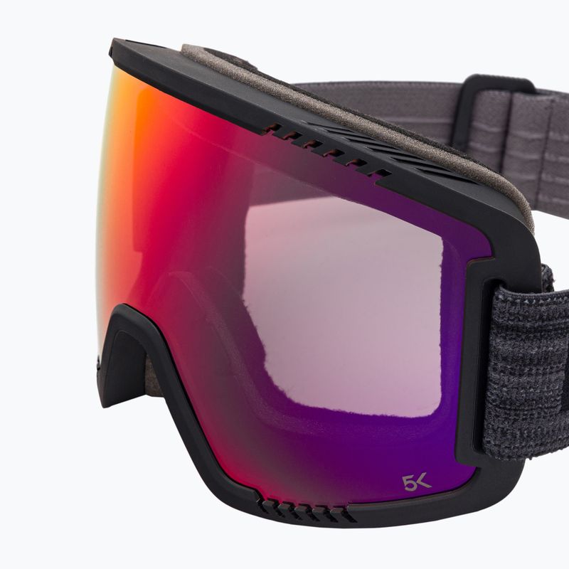 Occhiali da sci HEAD Contex Pro 5K EL rosso/kore 5