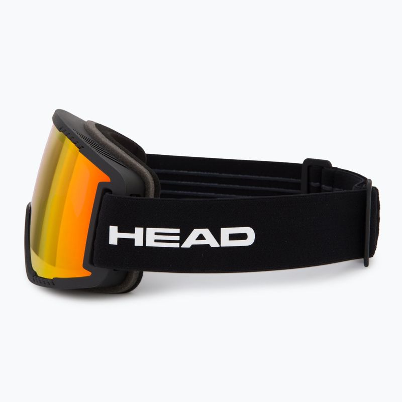 HEAD Contex rosso/nero/fmr giallo rosso occhiali da sci 4
