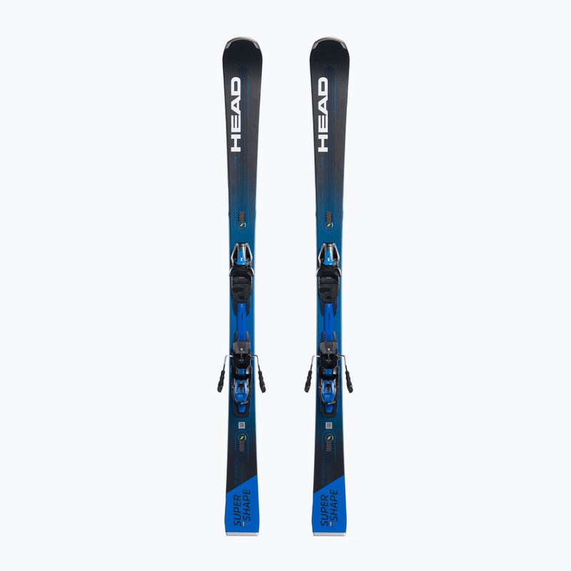 HEAD Supershape e-Titan SW SF-PR + attacchi PRD 12 nero/blu