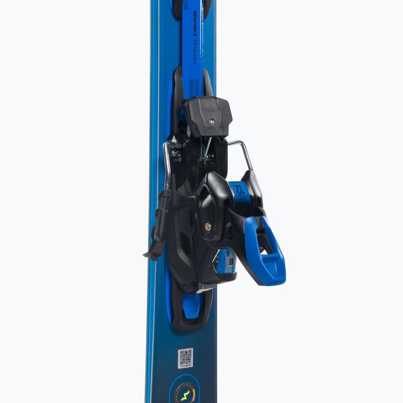 HEAD Supershape e-Titan SW SF-PR + attacchi PRD 12 nero/blu 7