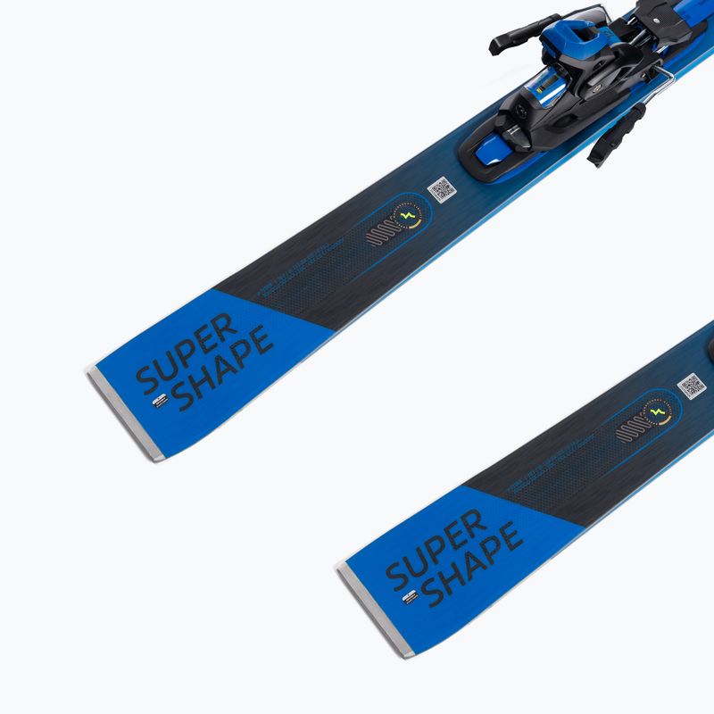 HEAD Supershape e-Titan SW SF-PR + attacchi PRD 12 nero/blu 9