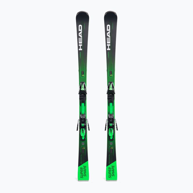 Sci da discesa HEAD Supershape e-Magnum SW SF-PR + attacco PRD 12 nero/verde