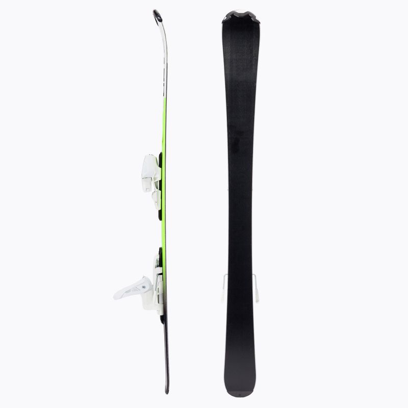 Sci da discesa per bambini HEAD Supershape Team Easy Jrs + attacchi Jrs 4.5 nero/giallo/bianco 2