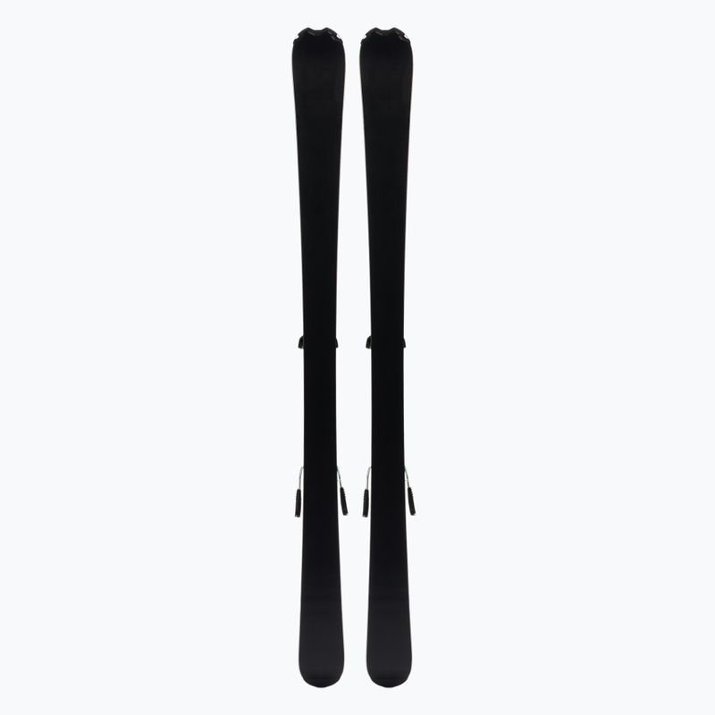 Sci da discesa per bambini HEAD Supershape Team Easy Jrs + attacchi Jrs 7,5 nero/giallo/bianco 3