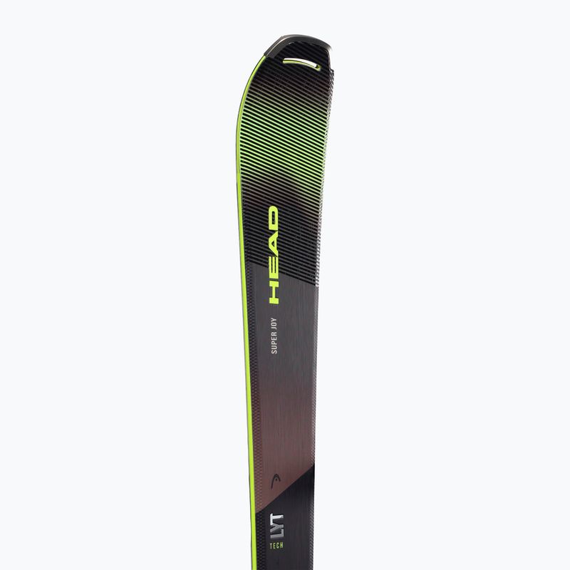 Sci alpino donna HEAD Super Joy SW SLR Joy Pro + Attacchi Joy 11 nero/giallo 8
