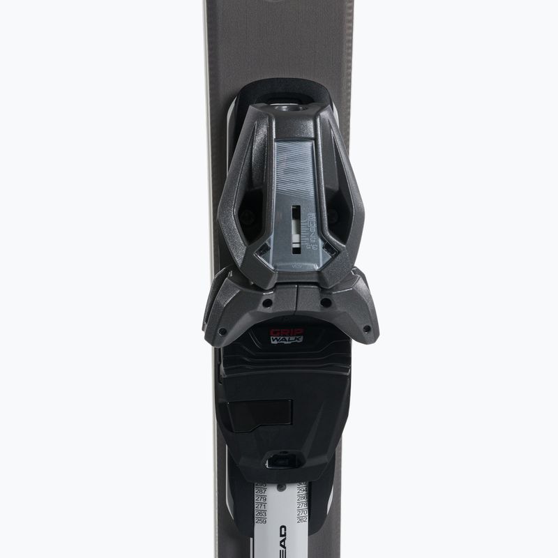 Sci da discesa da donna HEAD Power Joy SW SF-PR + attacchi Joy 12 grigio 6