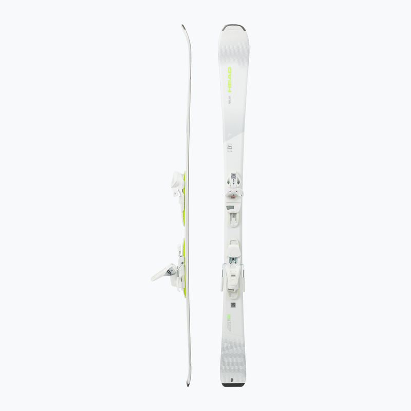 Sci da discesa da donna HEAD Pure Joy SLR Joy Pro + attacchi Joy 9 bianco 2