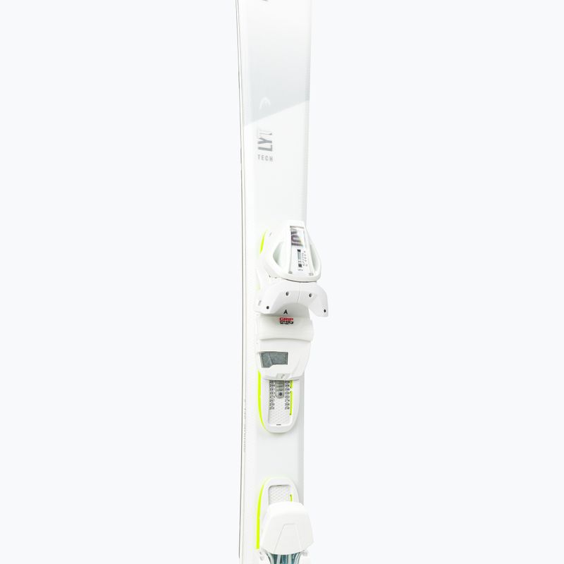 Sci da discesa da donna HEAD Pure Joy SLR Joy Pro + attacchi Joy 9 bianco 6