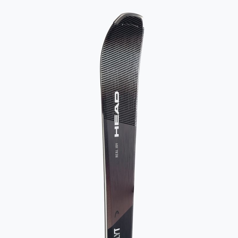 Sci alpino donna HEAD Real Joy SLR Joy Pro + Attacchi Joy 9 nero 8