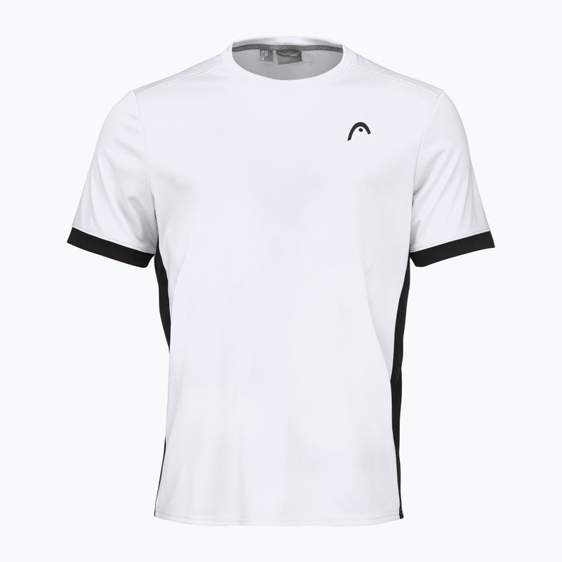 Camicia da tennis HEAD Slice da uomo bianco/nero