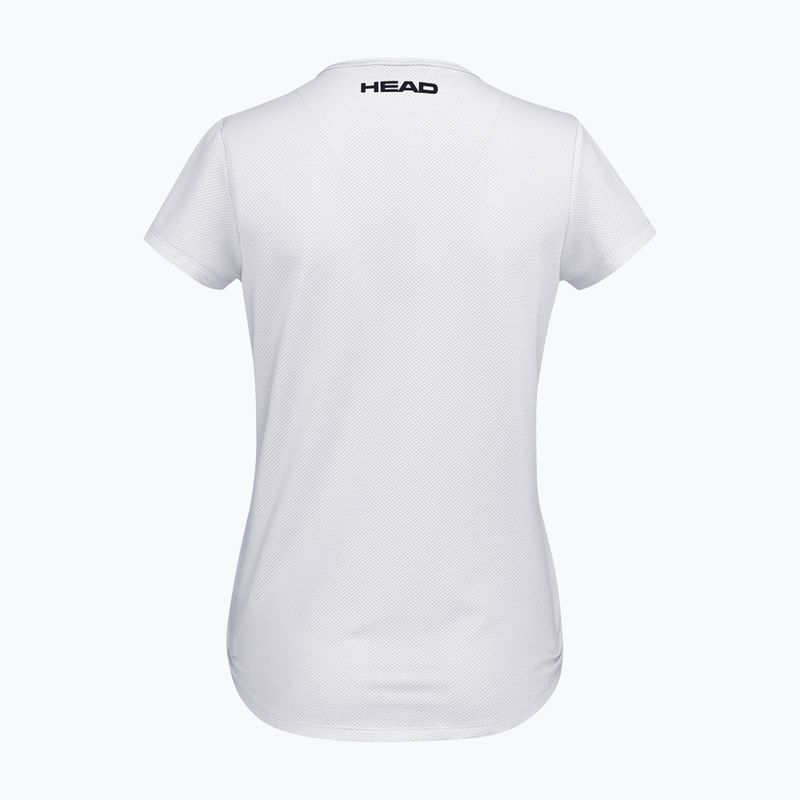 Camicia da tennis HEAD da donna Tie-Break bianco 2