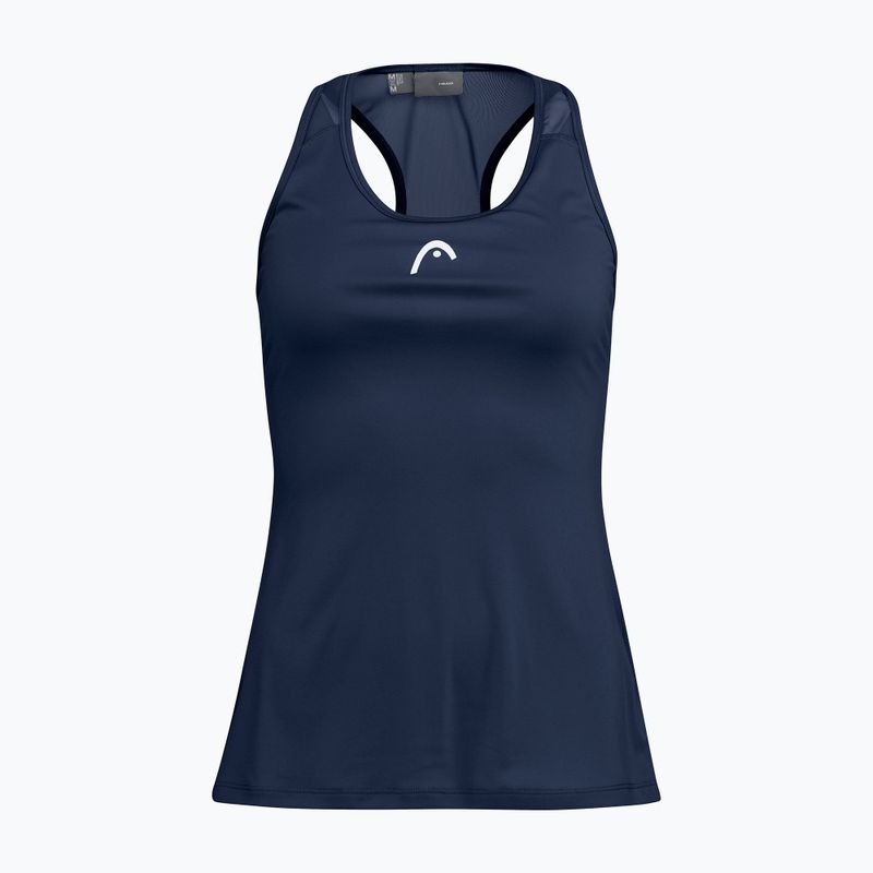 Maglietta da tennis HEAD donna Canotta Agility blu scuro