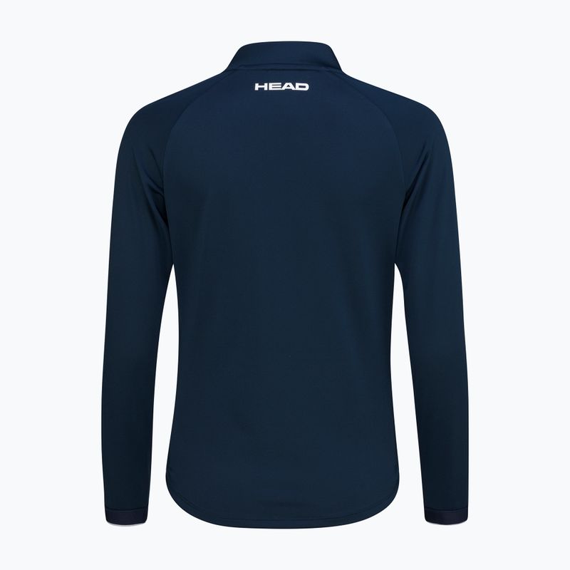 Giacca da tennis HEAD Breaker da donna blu scuro/print vision 2