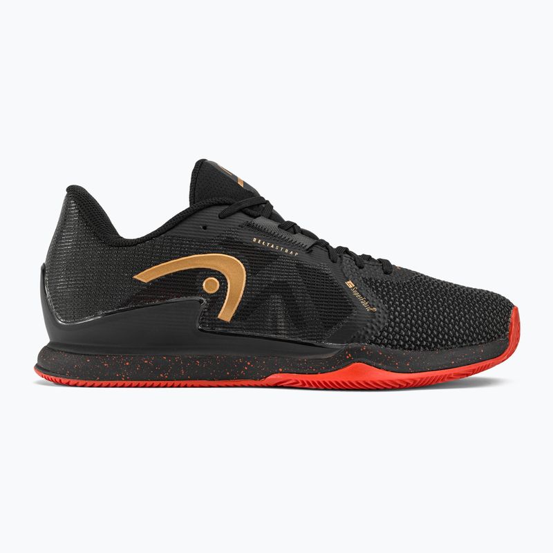 Scarpe da tennis HEAD Sprint Pro 3.5 SF Clay nero/arancio 2