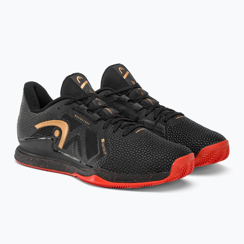 Scarpe da tennis HEAD Sprint Pro 3.5 SF Clay nero/arancio 4