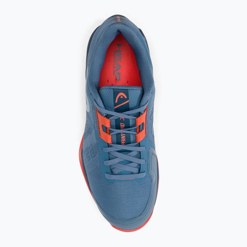 Scarpe da tennis da uomo HEAD Sprint Pro 3.5 Clay bluestone/orange 6