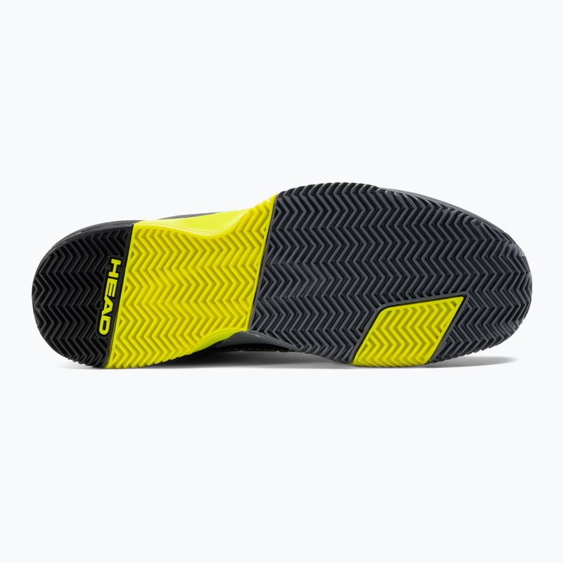 Scarpe da tennis HEAD Revolt Pro 4.0 Clay nero/giallo da uomo 5