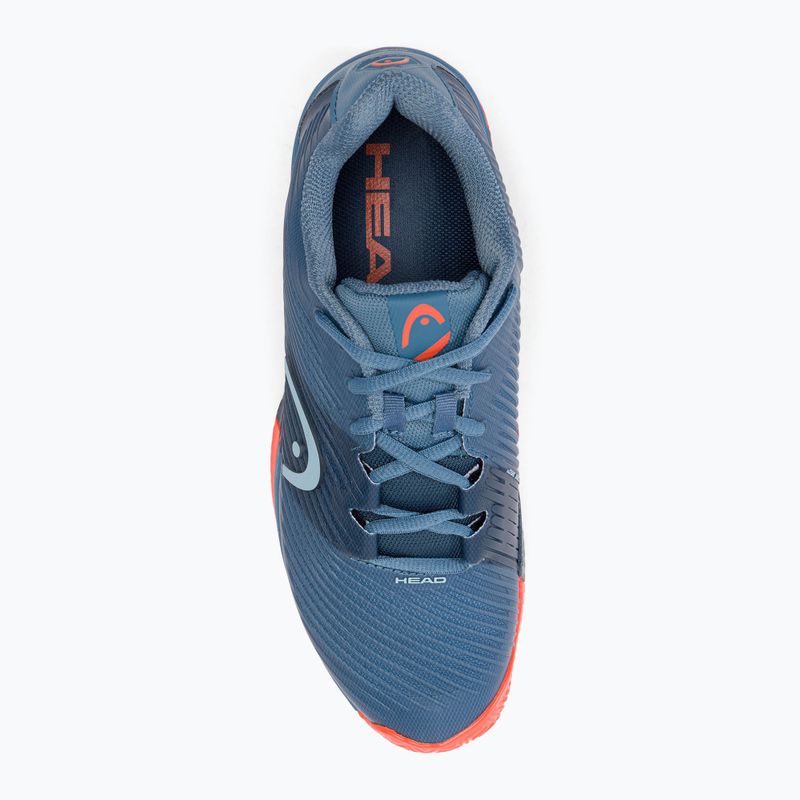 Scarpe da tennis HEAD Revolt Pro 4.0 Clay da uomo bluestone/arancio 6