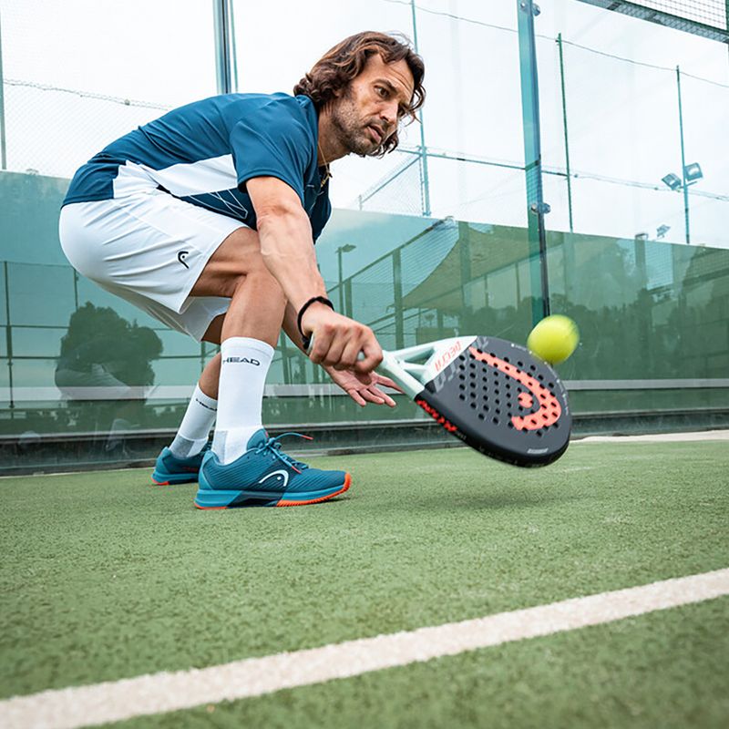 Scarpe da tennis HEAD Revolt Pro 4.0 Clay da uomo bluestone/arancio 9