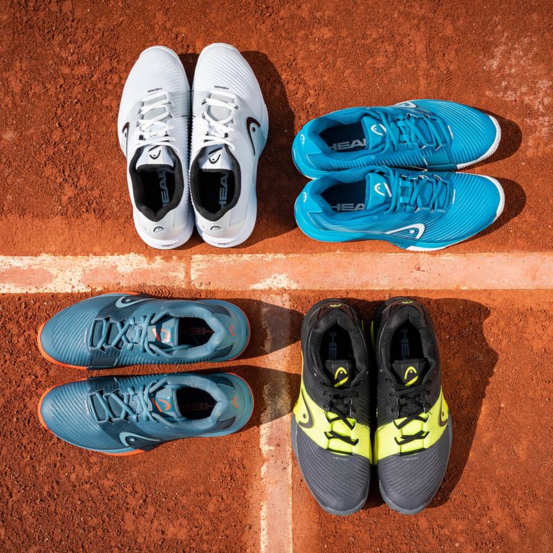 Scarpe da tennis HEAD Revolt Pro 4.0 Clay da uomo bluestone/arancio 14