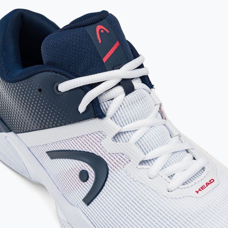 Scarpe da tennis HEAD Revolt Evo 2.0 da uomo bianco/blu scuro 8