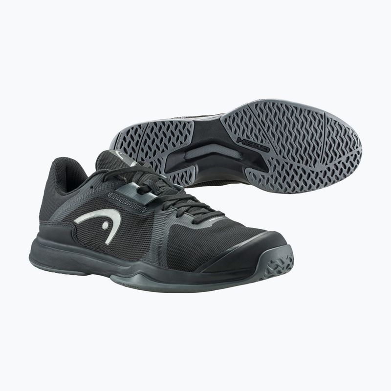 Scarpe da tennis da uomo HEAD Sprint Team 3.5 nero/nero 12