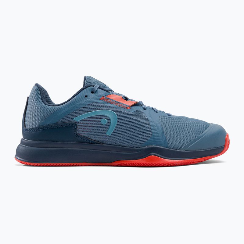 Scarpe da tennis HEAD da uomo Sprint Team 3.5 Clay bluestone/arancio 2