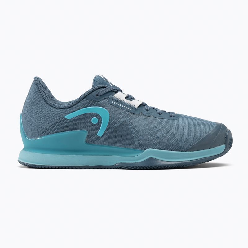 Scarpe da tennis da donna HEAD Sprint Pro 3.5 Clay bluestone/teal 2