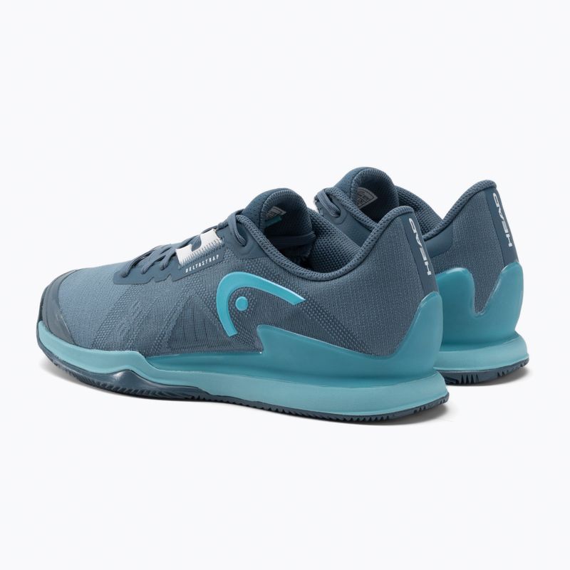 Scarpe da tennis da donna HEAD Sprint Pro 3.5 Clay bluestone/teal 3