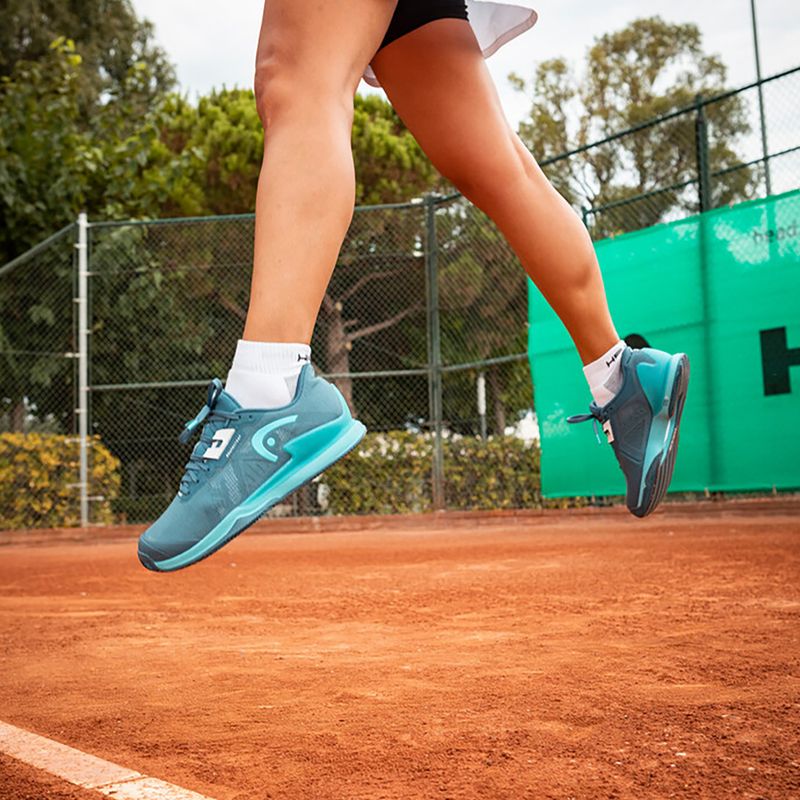 Scarpe da tennis da donna HEAD Sprint Pro 3.5 Clay bluestone/teal 11