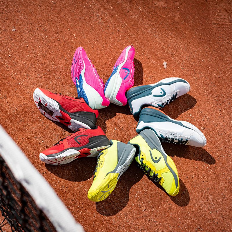 Scarpe da tennis HEAD Sprint 3.5 per bambini giallo/verde 12