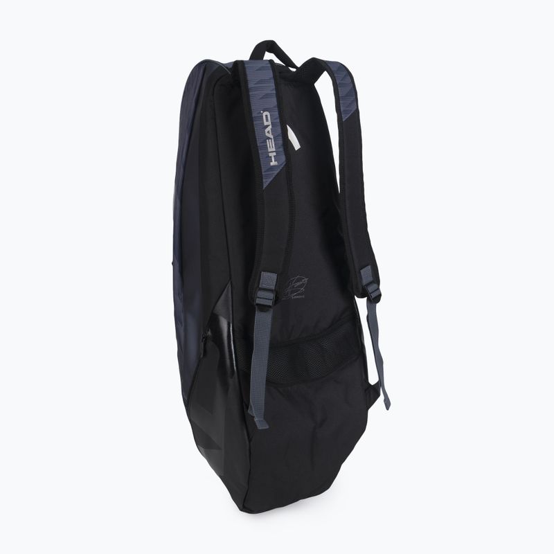 Borsa da tennis HEAD Djokovic 6R 67 l antracite
